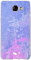 Samsung Galaxy A5 (2016) Hoesje Transparant TPU Case - Purple and Pink Water #ffffff