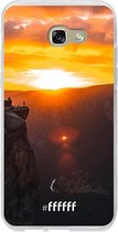 Samsung Galaxy A5 (2017) Hoesje Transparant TPU Case - Rock Formation Sunset #ffffff