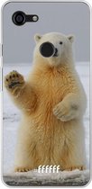 Google Pixel 3 XL Hoesje Transparant TPU Case - Polar Bear #ffffff