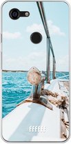 Google Pixel 3 XL Hoesje Transparant TPU Case - Sailing #ffffff