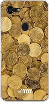 Google Pixel 3 XL Hoesje Transparant TPU Case - Spare Change #ffffff