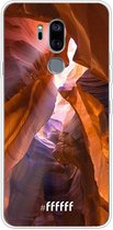 LG G7 ThinQ Hoesje Transparant TPU Case - Sunray Canyon #ffffff