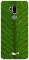 LG G7 ThinQ Hoesje Transparant TPU Case - Unseen Green #ffffff