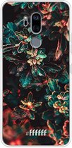 LG G7 ThinQ Hoesje Transparant TPU Case - Ornament #ffffff