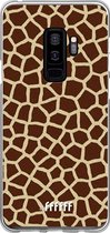 Samsung Galaxy S9 Plus Hoesje Transparant TPU Case - Giraffe Print #ffffff