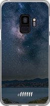 6F hoesje - geschikt voor Samsung Galaxy S9 -  Transparant TPU Case - Landscape Milky Way #ffffff