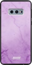 Samsung Galaxy S10e Hoesje TPU Case - Lilac Marble #ffffff
