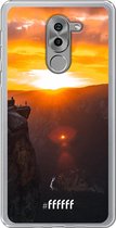 Honor 6X Hoesje Transparant TPU Case - Rock Formation Sunset #ffffff