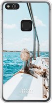 Huawei P10 Lite Hoesje Transparant TPU Case - Sailing #ffffff