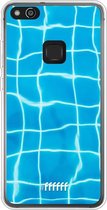 Huawei P10 Lite Hoesje Transparant TPU Case - Blue Pool #ffffff