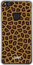 Huawei P10 Lite Hoesje Transparant TPU Case - Leopard Print #ffffff