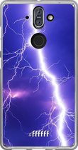 Nokia 8 Sirocco Hoesje Transparant TPU Case - Thunderbolt #ffffff