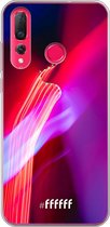 Huawei P30 Lite Hoesje Transparant TPU Case - Light Show #ffffff