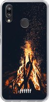 Huawei P20 Lite (2018) Hoesje Transparant TPU Case - Bonfire #ffffff