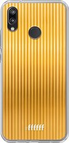 Huawei P20 Lite (2018) Hoesje Transparant TPU Case - Bold Gold #ffffff