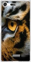 Sony Xperia XZ Premium Hoesje Transparant TPU Case - Tiger #ffffff