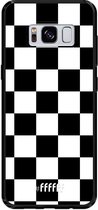 Samsung Galaxy S8 Hoesje TPU Case - Checkered Chique #ffffff