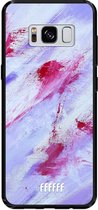 Samsung Galaxy S8 Hoesje TPU Case - Abstract Pinks #ffffff