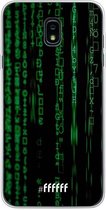 Samsung Galaxy J7 (2018) Hoesje Transparant TPU Case - Hacking The Matrix #ffffff