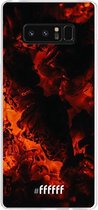 Samsung Galaxy Note 8 Hoesje Transparant TPU Case - Hot Hot Hot #ffffff