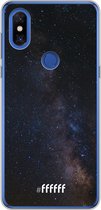 Xiaomi Mi Mix 3 Hoesje Transparant TPU Case - Dark Space #ffffff