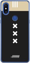 6F hoesje - geschikt voor Xiaomi Mi Mix 3 -  Transparant TPU Case - AFC Ajax Uitshirt 2018-2019 #ffffff