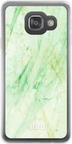 Samsung Galaxy A3 (2016) Hoesje Transparant TPU Case - Pistachio Marble #ffffff