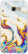 Samsung Galaxy A3 (2017) Hoesje Transparant TPU Case - Bubble Texture #ffffff
