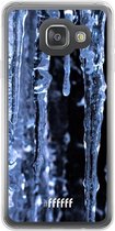 Samsung Galaxy A3 (2016) Hoesje Transparant TPU Case - Icicles #ffffff