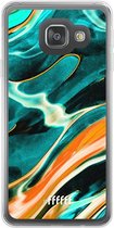 Samsung Galaxy A3 (2016) Hoesje Transparant TPU Case - Fresh Waves #ffffff