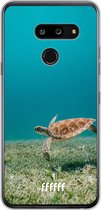 LG G8 ThinQ Hoesje Transparant TPU Case - Turtle #ffffff