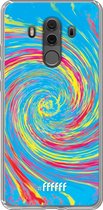 Huawei Mate 10 Pro Hoesje Transparant TPU Case - Swirl Tie Dye #ffffff