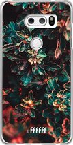 LG V30 (2017) Hoesje Transparant TPU Case - Ornament #ffffff