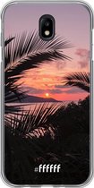 Samsung Galaxy J7 (2017) Hoesje Transparant TPU Case - Pretty Sunset #ffffff