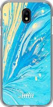 Samsung Galaxy J7 (2017) Hoesje Transparant TPU Case - Endless Azure #ffffff