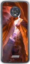 Motorola Moto G6 Hoesje Transparant TPU Case - Sunray Canyon #ffffff