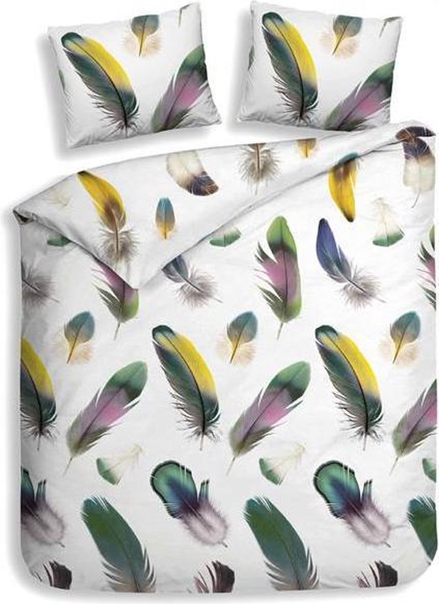 Heckett & Lane Alvin - Flanel - Dekbedovertrek - Tweepersoons - 200x200/220 cm - Multi kleur