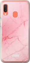 Samsung Galaxy A20e Hoesje Transparant TPU Case - Coral Marble #ffffff