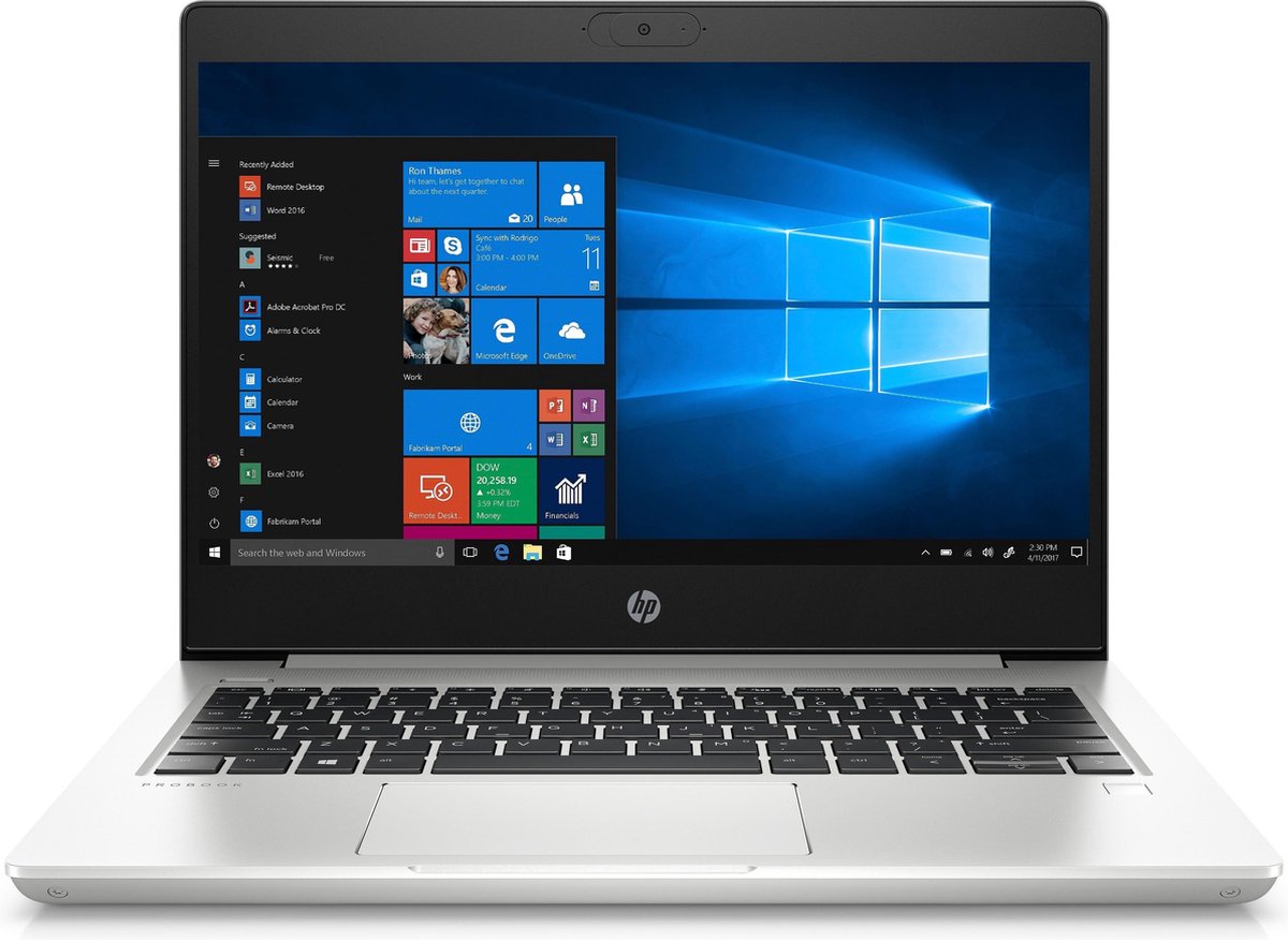 HP ProBook 430 G7 Notebook 33,8 cm (13.3") 1920 x 1080 Pixels Intel® 10de generatie Core™ i5 16 GB DDR4-SDRAM 512 GB SSD Wi-Fi 6 (802.11ax) Windows 10 Pro Zilver