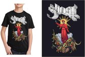 Ghost - Plaguebringer Kinder T-shirt - Kids tm 10 jaar - Zwart