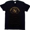 Foo Fighters - Arched Stars Heren T-shirt - L - Zwart
