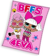 LOL Surprise! Fleecedeken BFFS 4EVA - 110 x 140 cm - Polyester