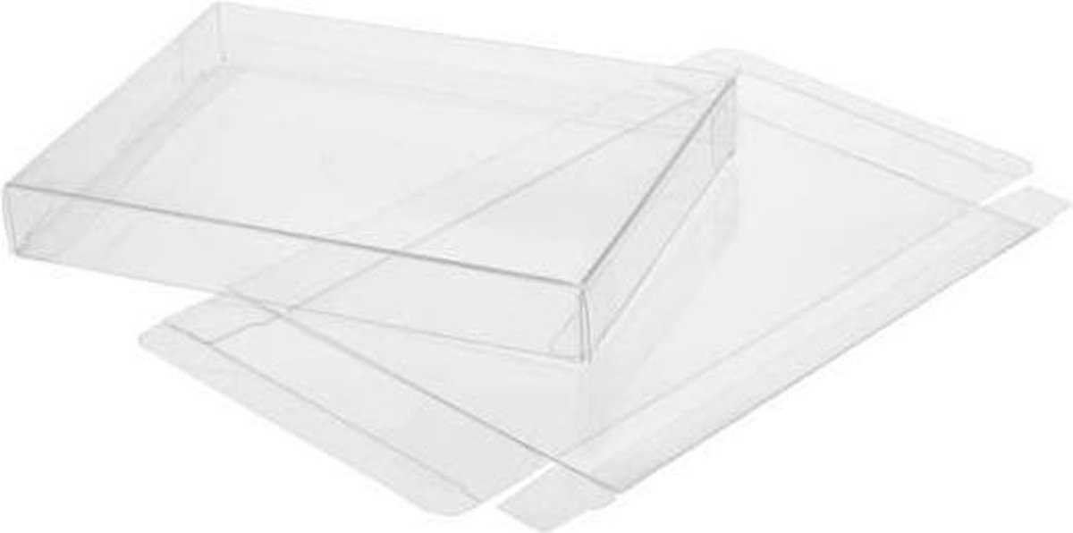 Plastic Doosjes 30,8x2,5x30,8cm Kristalhelder (25 stuks)