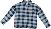 Only kids stevige zachte blauwe blouse - meisje - Maat 140