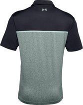 UA Playoff Polo 2..0-Black / Lichen Blue / Enamel Blue