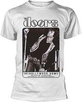 The Doors Heren Tshirt -L- Border Line Wit
