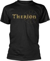 Therion Heren Tshirt -XXL- Logo Zwart
