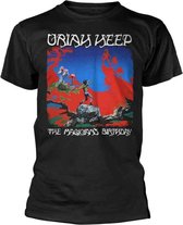 Uriah Heep Heren Tshirt -L- The Magicians Birthday Zwart