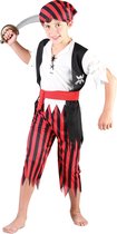 Piraat & Viking Kostuum | Piraatjongen Jim | Jongen | Large | Carnaval kostuum | Verkleedkleding