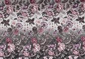 Komar Heritage | paarse/roze bloemen | fotobehang op vlies 400x280cm